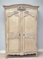 french antique Normandy Marriage Armoire